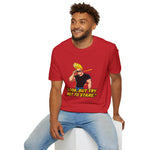 Look But Try Not to Stare Graphic T-Shirt | Funny Johnny Bravo Inspired Tee