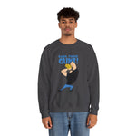 Damn Those Guns Johnny Bravo Sweatshirt – Funny Flexing Cartoon Winter Crewneck