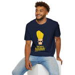 Woah Mama Hoo-hah-huh Graphic T-Shirt | Johnny Bravo Face Illustration Tee