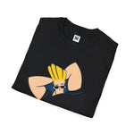 Hunk Graphic T-Shirt | Johnny Bravo Inspired Cartoon Tee