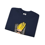 Hunk Johnny Bravo Grunge Sweatshirt – Retro Cartoon Winter Crewneck Unisex
