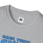 Damn Those Guns Graphic T-Shirt | Johnny Bravo Flexing Biceps Tee