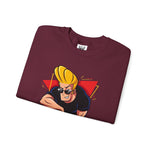 Easy Mama Johnny Bravo Sweatshirt – Retro Cartoon Winter Pullover Unisex Crewneck