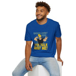 Enough About You Let’s Talk About Me Graphic T-Shirt Retro Johnny Bravo Style Shirt