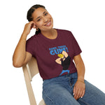 Damn Those Guns Graphic T-Shirt | Johnny Bravo Flexing Biceps Tee