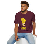 Woah Mama Hoo-hah-huh Graphic T-Shirt | Johnny Bravo Face Illustration Tee