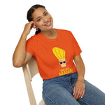Woah Mama Hoo-hah-huh Graphic T-Shirt | Johnny Bravo Face Illustration Tee