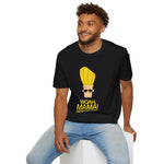 Woah Mama Hoo-hah-huh Graphic T-Shirt | Johnny Bravo Face Illustration Tee