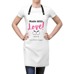 Whimink - Made with Love - White Apron