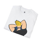 Hunk Graphic T-Shirt | Johnny Bravo Inspired Cartoon Tee