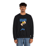 Damn Those Guns Johnny Bravo Sweatshirt – Funny Flexing Cartoon Winter Crewneck