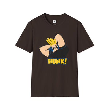 Hunk Graphic T-Shirt | Johnny Bravo Inspired Cartoon Tee