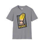 Hunk Grunge Graphic T-Shirt | Johnny Bravo Inspired Cartoon Tee