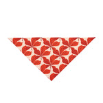 Scarlet Bloom Pet Bandana