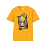 Hunk Grunge Graphic T-Shirt | Johnny Bravo Inspired Cartoon Tee