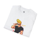 Look But Try Not to Stare Graphic T-Shirt | Funny Johnny Bravo Inspired Tee