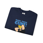Damn Those Guns Johnny Bravo Sweatshirt – Funny Flexing Cartoon Winter Crewneck