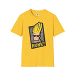 Hunk Grunge Graphic T-Shirt | Johnny Bravo Inspired Cartoon Tee