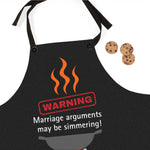 Whimink - Marriage Warning - Black Apron