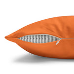 WhimInk Purrfect Day Pillowcase/Cushion Cover Orange