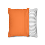 WhimInk Purrfect Day Pillowcase/Cushion Cover Orange