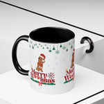 Merry Woofmas Mug – Cute Christmas Dog Mug with Santa Hat | Holiday Gift for Dog Lovers & Pet Parents