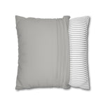 WhimInk Stay Pawsitive Pillowcase/ Cushion cover - Grey