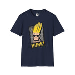 Hunk Grunge Graphic T-Shirt | Johnny Bravo Inspired Cartoon Tee