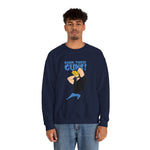 Damn Those Guns Johnny Bravo Sweatshirt – Funny Flexing Cartoon Winter Crewneck