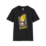 Hunk Grunge Graphic T-Shirt | Johnny Bravo Inspired Cartoon Tee