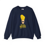 Woah Mama Hoo Hah Huh Johnny Bravo Sweatshirt – Funny Retro Cartoon Winter Crewneck