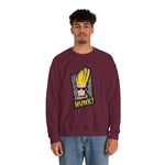 Hunk Johnny Bravo Grunge Sweatshirt – Retro Cartoon Winter Crewneck Unisex
