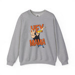 Hey Mama Johnny Bravo Sweatshirt – Retro Cartoon Graphic Winter Crewneck for Men and Women