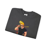 Look But Try Not To Stare Johnny Bravo Sweatshirt – Bold Retro Cartoon Winter Crewneck