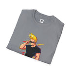 Look But Try Not to Stare Graphic T-Shirt | Funny Johnny Bravo Inspired Tee