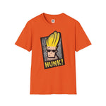 Hunk Grunge Graphic T-Shirt | Johnny Bravo Inspired Cartoon Tee