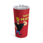 Johnny Bravo Tumbler- Red