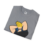 Hunk Graphic T-Shirt | Johnny Bravo Inspired Cartoon Tee