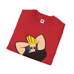Hunk Graphic T-Shirt | Johnny Bravo Inspired Cartoon Tee