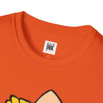 Hunk Graphic T-Shirt | Johnny Bravo Inspired Cartoon Tee
