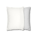 Whimink Mr. Whiskers Pillowcase/ Cushion Cover - White