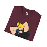 Hunk Graphic T-Shirt | Johnny Bravo Inspired Cartoon Tee