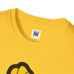 Hey Mama Graphic T-Shirt | Johnny Bravo Face Sticker Illustration Tee