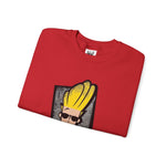 Hunk Johnny Bravo Grunge Sweatshirt – Retro Cartoon Winter Crewneck Unisex