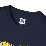 Warning: Heavy Flex Ahead Graphic T-Shirt | Funny Johnny Bravo Inspired Tee