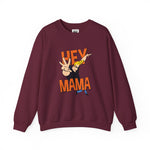 Hey Mama Johnny Bravo Sweatshirt – Retro Cartoon Graphic Winter Crewneck for Men and Women