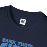 Damn Those Guns Graphic T-Shirt | Johnny Bravo Flexing Biceps Tee