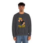 Chill I Know I Look Good Johnny Bravo Graphic Sweatshirt – Funny Retro 90s Cartoon Winter Crewneck