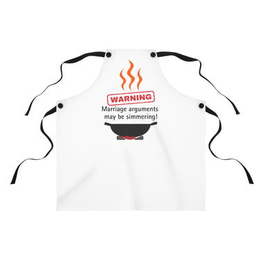 Whimink - Marriage Warning - White Apron