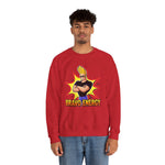 Bravo Energy Johnny Bravo Graphic Sweatshirt – Retro 90s Cartoon Winter Crewneck